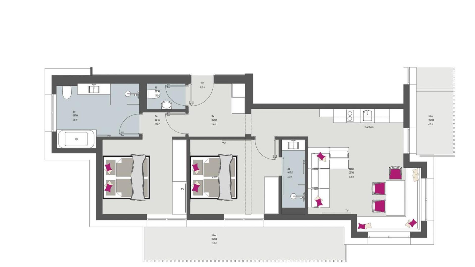 ليش ام ارلبرغ Aparthotel Dorf570 المظهر الخارجي الصورة